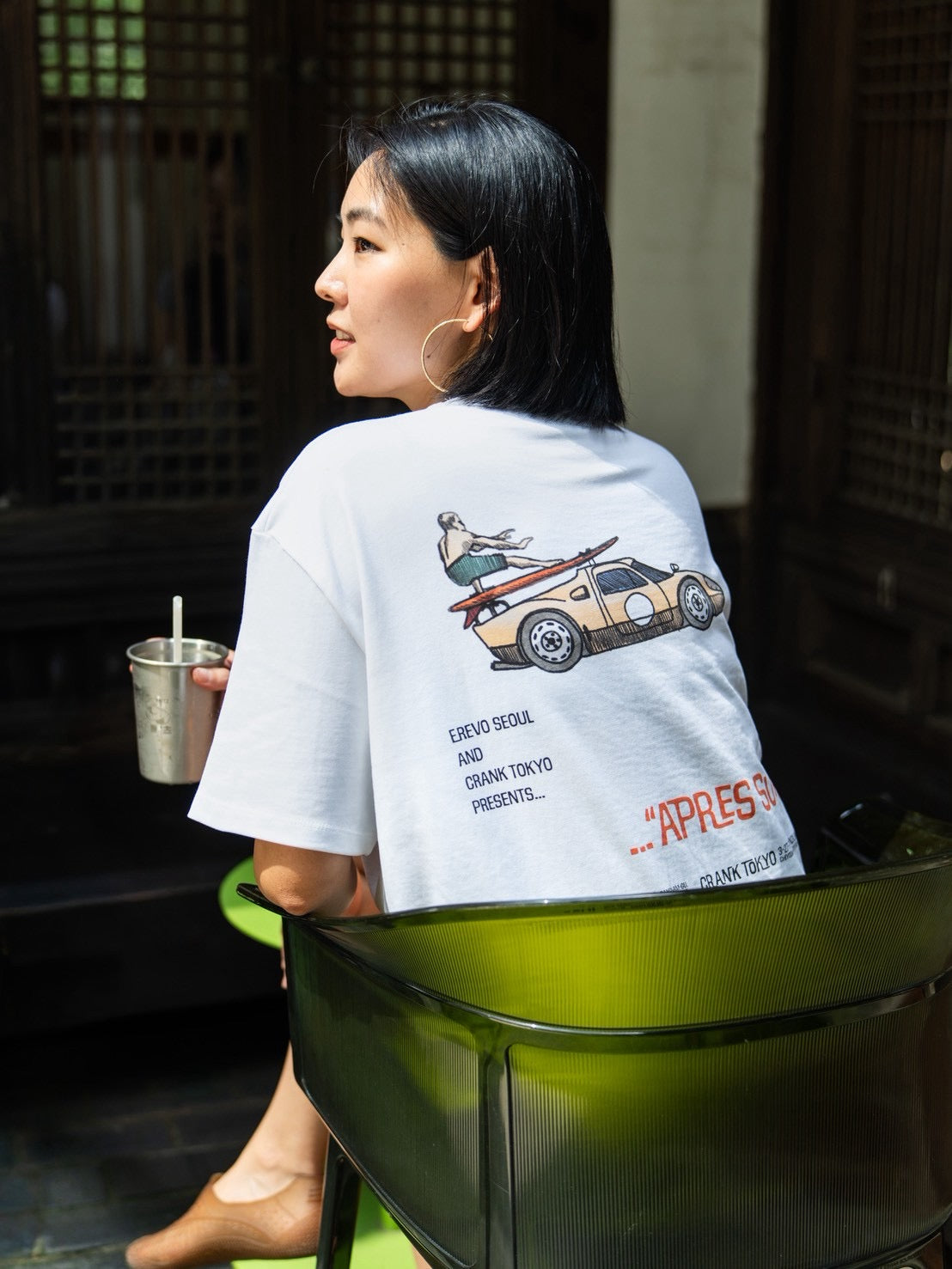 EREVO × CRANK TOKYO “Après Surf” Tee