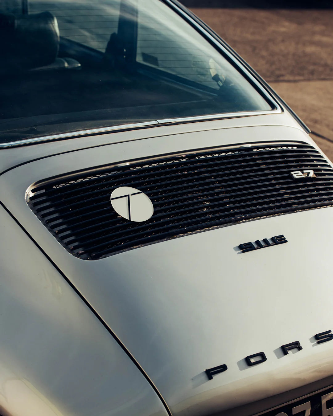 Type 7 Grill Badge in White