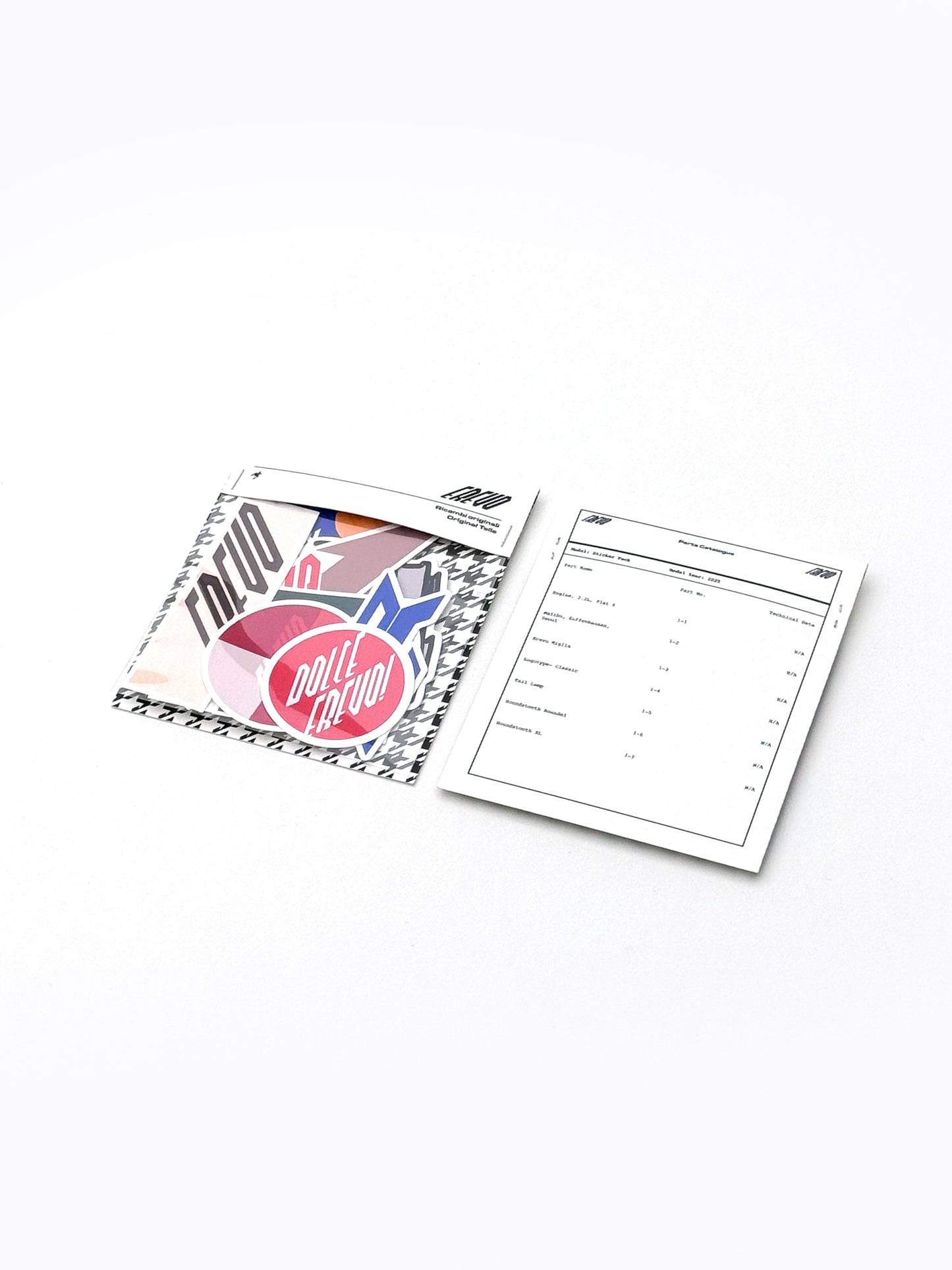 'Ricambi Originali' Sticker Pack