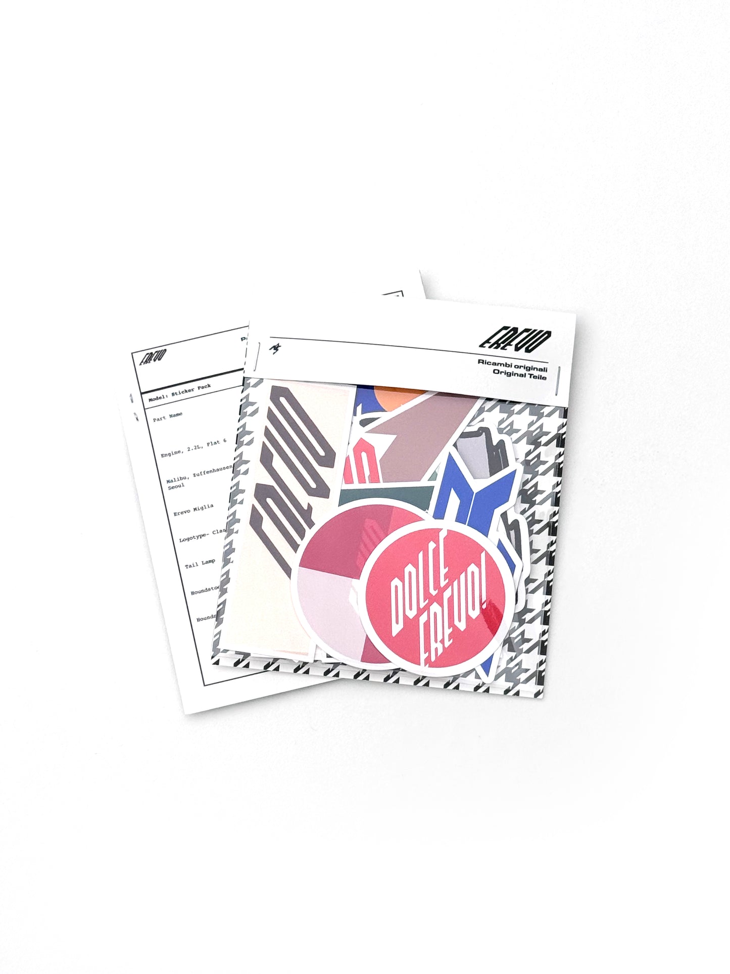 'Ricambi Originali' Sticker Pack