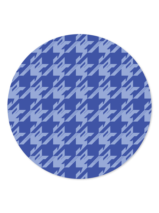 ERV Houndstooth Roundel in Blue and Sky