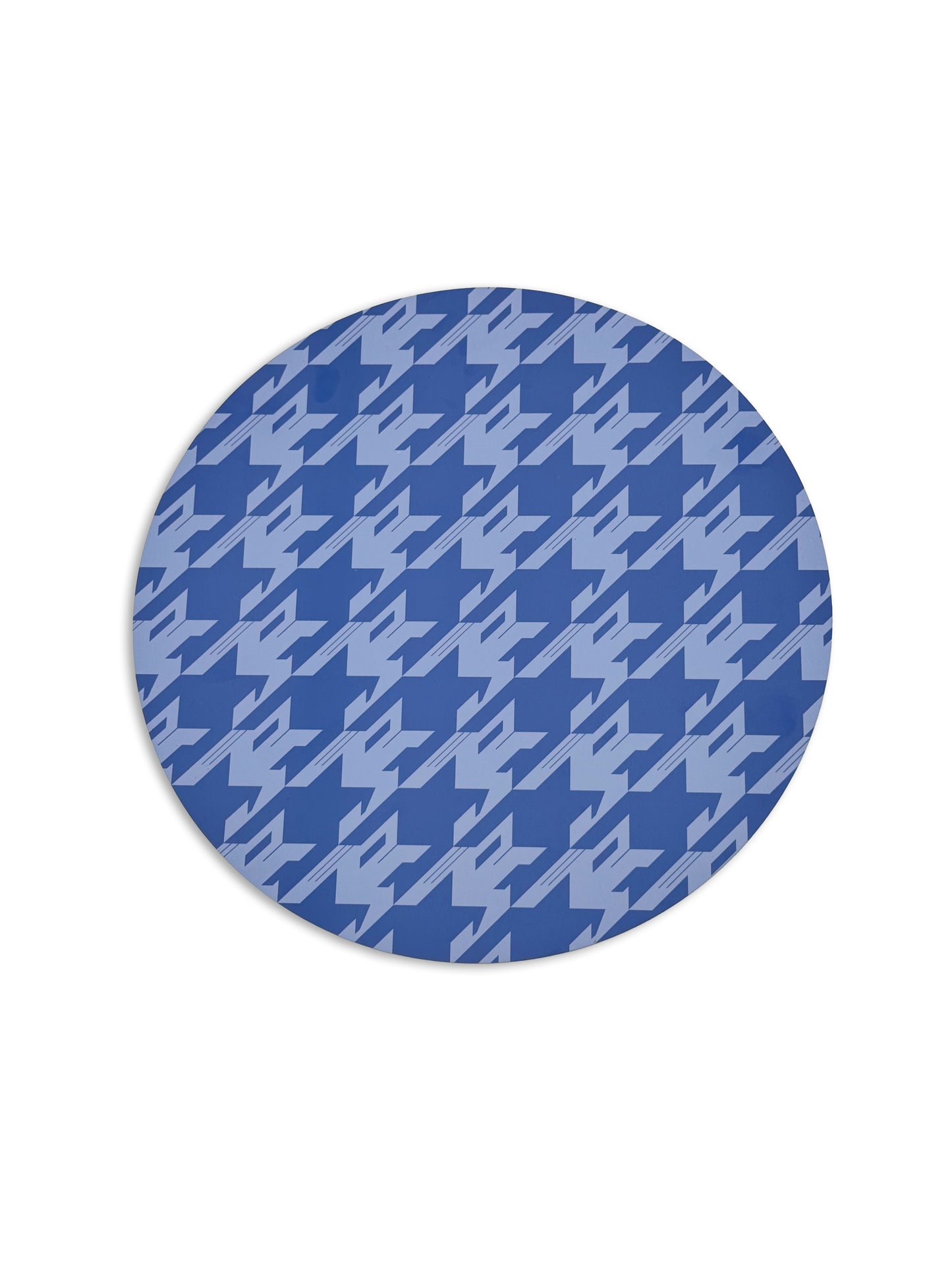 ERV Houndstooth Roundel in Blue and Sky