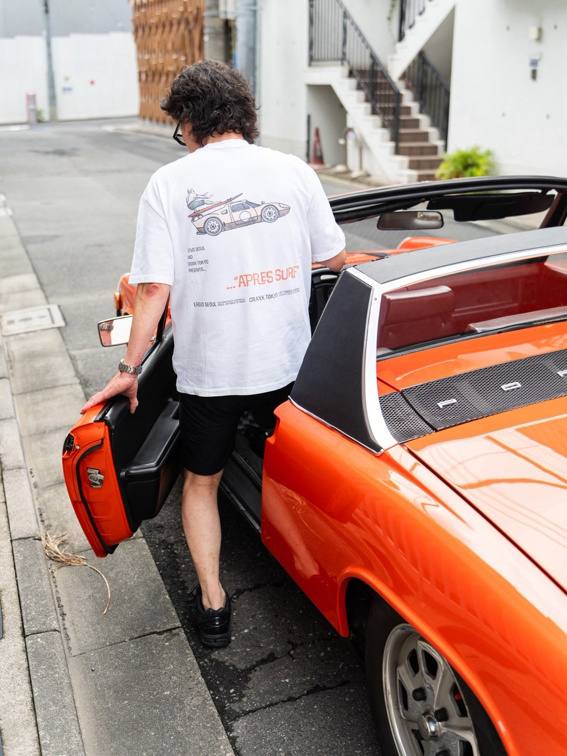 EREVO × CRANK TOKYO “Après Surf” Tee