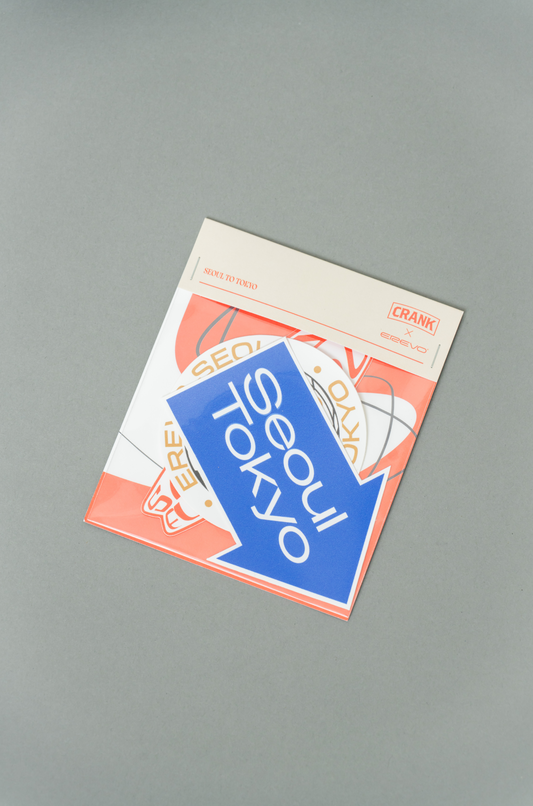 EREVO × CRANK TOKYO “Après Surf” Sticker Pack
