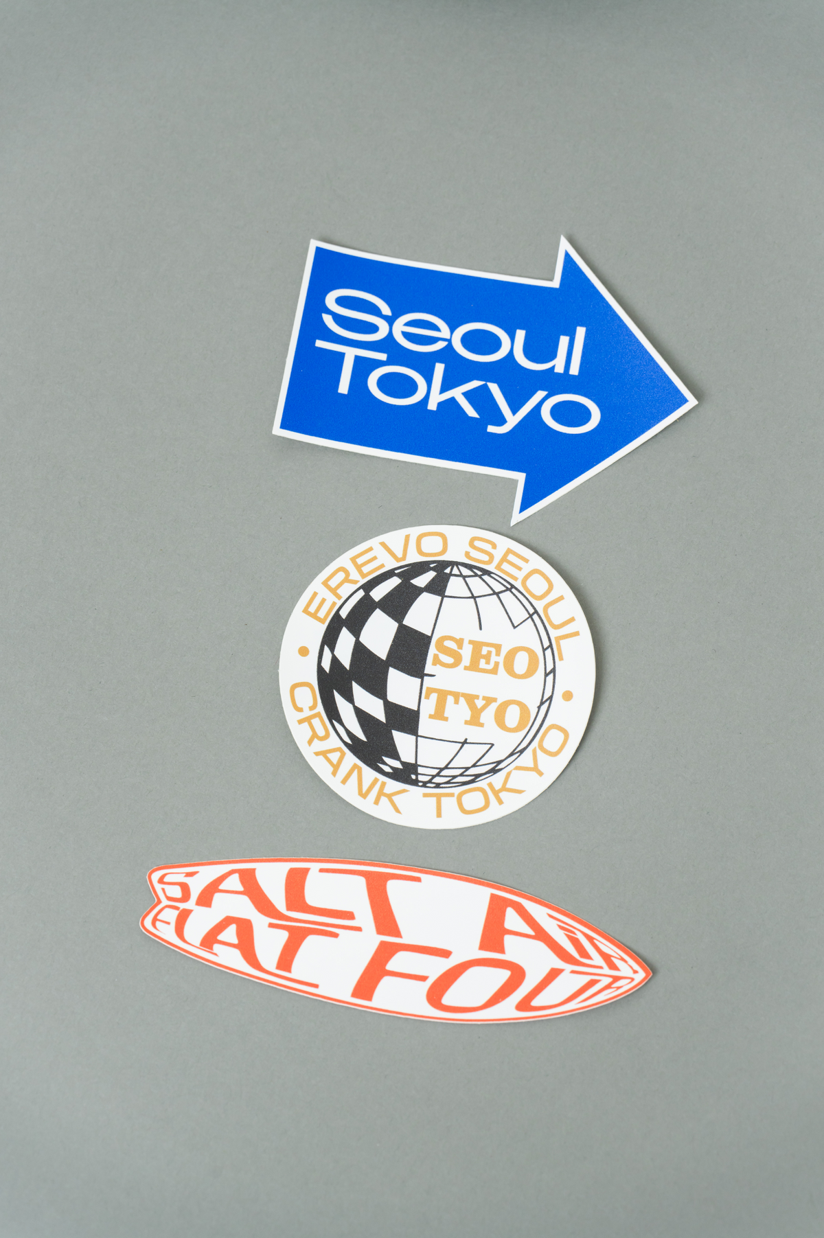 EREVO × CRANK TOKYO “Après Surf” Sticker Pack