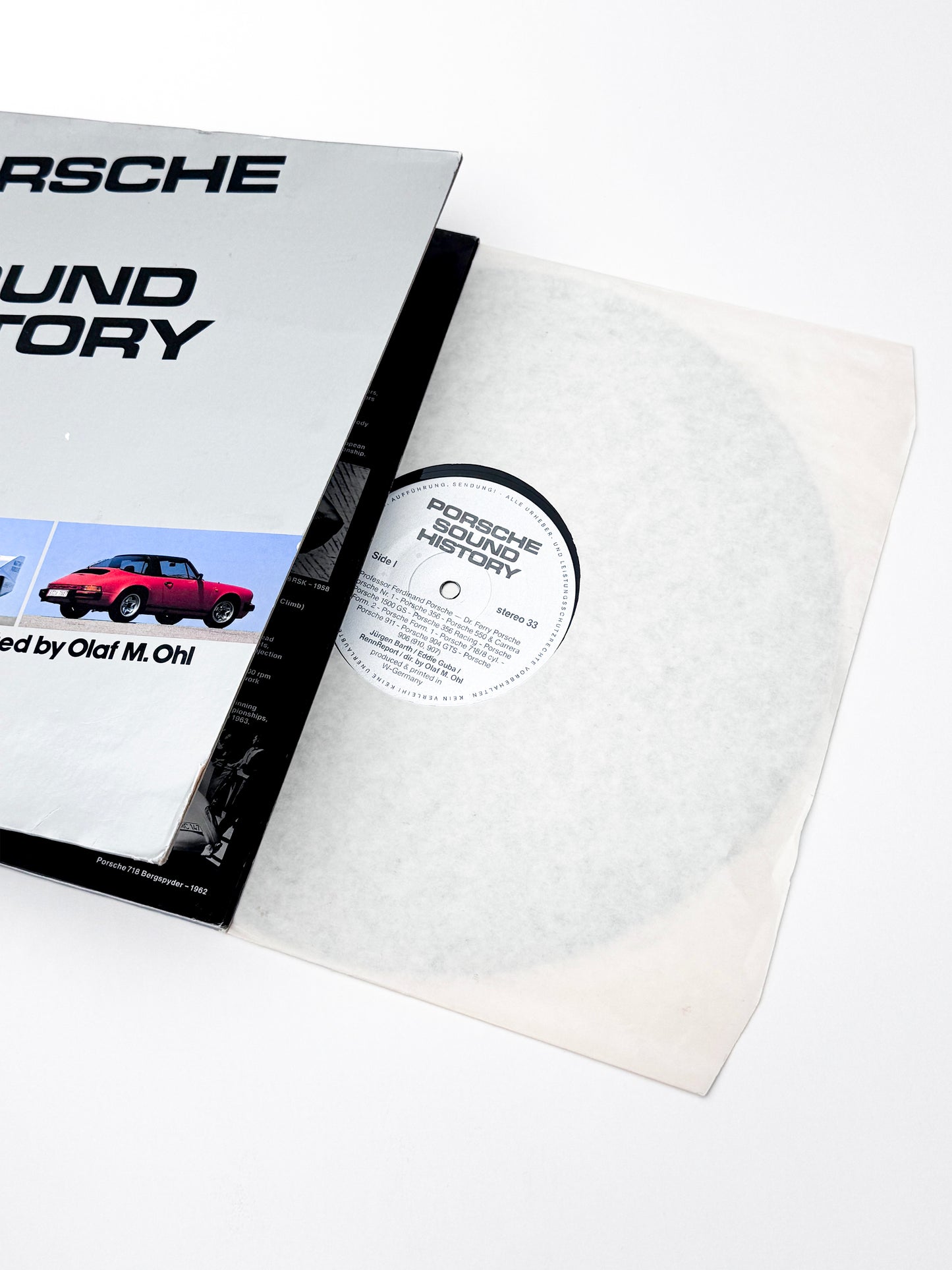 Porsche Sound History Vinyl